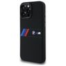 BMW BMHMP16X23SAXK iPhone 16 Pro Max     6.9" czarny/black hardcase Silicone Middle Stripe MagSafe na NearMe.pl