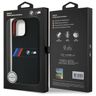 BMW BMHMP16X23SAXK iPhone 16 Pro Max     6.9" czarny/black hardcase Silicone Middle Stripe MagSafe na NearMe.pl