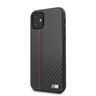 Etui hardcase BMW BMHCN61MCARBK iPhone11 6,1" / Xr czarny/black PU Carbon na NearMe.pl
