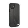 Etui hardcase BMW BMHCN61MCARBK iPhone11 6,1" / Xr czarny/black PU Carbon na NearMe.pl