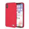 Etui hardcase BMW BMHCPXMSILRE iPhone X/Xs czerwony/red Silicone M Collection na NearMe.pl
