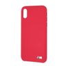Etui hardcase BMW BMHCPXMSILRE iPhone X/Xs czerwony/red Silicone M Collection na NearMe.pl