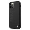 Etui BMW BMHCP12MSLLBK iPhone12/12 Pro 6,1" czarny/black hardcase Signature Logo Imprint na NearMe.pl