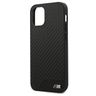 Etui BMW BMHCP12SCABBK iPhone 12 mini 5,4" czarny/black hardcase M Collection PU Carbon na NearMe.pl