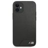 Etui BMW BMHCP12SMHOLBK iPhone12 mini 5,4" czarny/black hardcase M Collection Smooth PU na NearMe.pl