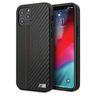 Etui BMW BMHCP12LMCARBK iPhone 12 Pro Max 6,7" czarny/black hardcase M Collection PU Carbon Stripe na NearMe.pl