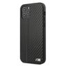 Etui BMW BMHCP12LMCARBK iPhone 12 Pro Max 6,7" czarny/black hardcase M Collection PU Carbon Stripe na NearMe.pl