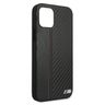 Etui BMW BMHCP12MMCARBK iPhone12/12 Pro 6,1" czarny/black hardcase M Collection PU Carbon Stripe na NearMe.pl