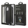 Etui BMW BMHCP12MMCARBK iPhone12/12 Pro 6,1" czarny/black hardcase M Collection PU Carbon Stripe na NearMe.pl