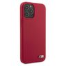 Etui BMW BMHCP12MMSILRE iPhone 12/12 Pro6,1" czerwony/red hardcase Silicone M Collection na NearMe.pl