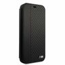 Etui BMW BMFLBKP12LMCARBK iPhone 12 Pro Max 6,7" czarny/black book M Collection PU Carbon Stripe na NearMe.pl
