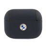 BMW BMAPSSLNA AirPods Pro cover granatowy/navy Geniune Leather Silver Logo na NearMe.pl