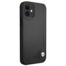 Etui BMW BMHCP12SRCDPK iPhone 12 mini5,4" czarny/black hardcase Leather Deboss na NearMe.pl