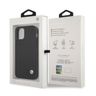 Etui BMW BMHCP12MRCDPK iPhone 12/12 Pro 6,1" czarny/black hardcase Leather Deboss na NearMe.pl