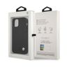 Etui BMW BMHCP12LRCDPK iPhone 12 Pro Max6,7" czarny/black hardcase Leather Deboss na NearMe.pl