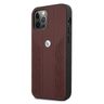 Etui BMW BMHCP12MRSPPR iPhone 12/12 Pro6,1" czerwony/red hardcase Leather Curve Perforate na NearMe.pl