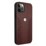 Etui BMW BMHCP12MRSPPR iPhone 12/12 Pro6,1" czerwony/red hardcase Leather Curve Perforate na NearMe.pl