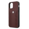 Etui BMW BMHCP12MRSPPR iPhone 12/12 Pro6,1" czerwony/red hardcase Leather Curve Perforate na NearMe.pl