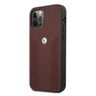 Etui BMW BMHCP12LRSPPR iPhone 12 Pro Max 6,7" czerwony/red hardcase Leather Curve Perforate na NearMe.pl