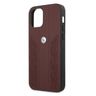 Etui BMW BMHCP12LRSPPR iPhone 12 Pro Max 6,7" czerwony/red hardcase Leather Curve Perforate na NearMe.pl