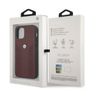 Etui BMW BMHCP12LRSPPR iPhone 12 Pro Max 6,7" czerwony/red hardcase Leather Curve Perforate na NearMe.pl