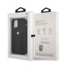 Etui BMW BMHCP12MRSPPK iPhone 12/12 Pro 6,1" czarny/black hardcase Leather Curve Perforate na NearMe.pl