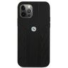 Etui BMW BMHCP12LRSPPK iPhone 12 Pro Max 6,7" czarny/black hardcase Leather Curve Perforate na NearMe.pl