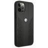 Etui BMW BMHCP12LRSPPK iPhone 12 Pro Max 6,7" czarny/black hardcase Leather Curve Perforate na NearMe.pl