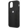 Etui BMW BMHCP12LRSPPK iPhone 12 Pro Max 6,7" czarny/black hardcase Leather Curve Perforate na NearMe.pl