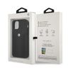 Etui BMW BMHCP12LRSPPK iPhone 12 Pro Max 6,7" czarny/black hardcase Leather Curve Perforate na NearMe.pl