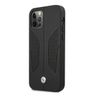 Etui BMW BMHCP12LRSCSK iPhone 12 Pro Max6,7" czarny/black hardcase Leather Perforate Sides na NearMe.pl