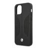Etui BMW BMHCP12LRSCSK iPhone 12 Pro Max6,7" czarny/black hardcase Leather Perforate Sides na NearMe.pl