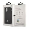 Etui BMW BMHCP12MRSWPK iPhone 12/12 Pro6,1" czarny/black hardcase Leather Perforate na NearMe.pl