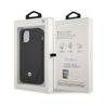 Etui BMW BMHCP12LRSWPK iPhone 12 Pro Max6,7" czarny/black hardcase Leather Perforate na NearMe.pl