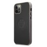Etui BMW BMHCP12MREELK iPhone 12/12 Pro6,1" czarny/black hardcase Leather Emboss na NearMe.pl