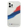 Etui BMW BMHCP12LSKTGT iPhone 12 Pro Max6,7" transparent hardcase Motorsport Tricolor na NearMe.pl