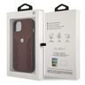 Etui BMW BMHCP13SRSPPR iPhone 13 mini 5,4" czerwony/red hardcase Leather Curve Perforate na NearMe.pl