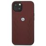 Etui BMW BMHCP13MRSPPR iPhone 13 / 14 / 15 6.1" czerwony/red hardcase Leather Curve Perforate na NearMe.pl