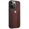 Etui BMW BMHCP13LRSPPR iPhone 13 Pro/13 6,1" czerwony/red hardcase Leather Curve Perforate na NearMe.pl