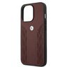 Etui BMW BMHCP13LRSPPR iPhone 13 Pro/13 6,1" czerwony/red hardcase Leather Curve Perforate na NearMe.pl