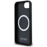 Etui BMW Oversized Stripes MagSafe do    iPhone 16e / 17e czarny na NearMe.pl