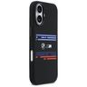 Etui BMW M Silicon Horizontal Line       MagSafe do iPhone 17 czarny na NearMe.pl
