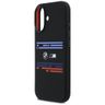 Etui BMW M Silicon Horizontal Line       MagSafe do iPhone 17 czarny na NearMe.pl