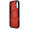 Etui BMW M Silicon Horizontal Line       MagSafe do iPhone 17 czarny na NearMe.pl
