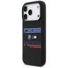 Etui BMW M Silicon Horizontal Line       MagSafe do iPhone 17 Pro czarny na NearMe.pl