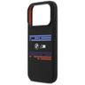 Etui BMW M Silicon Horizontal Line       MagSafe do iPhone 17 Pro czarny na NearMe.pl