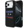 Etui BMW M Silicon Horizontal Line       MagSafe do iPhone 17 Pro Max czarny na NearMe.pl