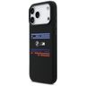 Etui BMW M Silicon Horizontal Line       MagSafe do iPhone 17 Pro Max czarny na NearMe.pl