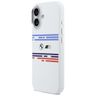 Etui BMW M Silicon Horizontal Line       MagSafe do iPhone 17 biały na NearMe.pl