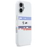 Etui BMW M Silicon Horizontal Line       MagSafe do iPhone 17 biały na NearMe.pl